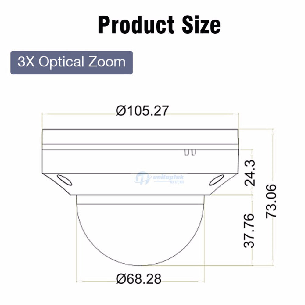 Mini Motorized PTZ Camera